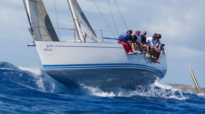 Surfing and hiking over the waves - Rolex Swan Cup Caribbean 2015 © Nautor's Swan/Carlo Borlenghi
